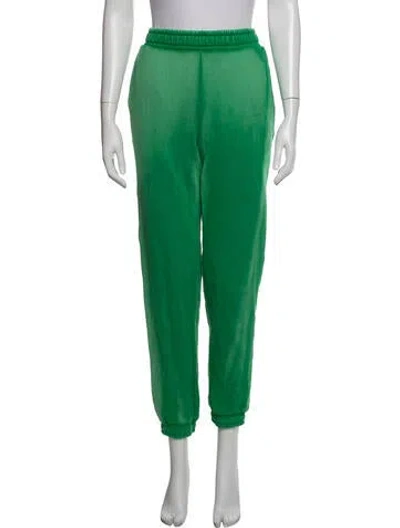Pre-owned Cotton Citizen Straight Leg Pants In Green