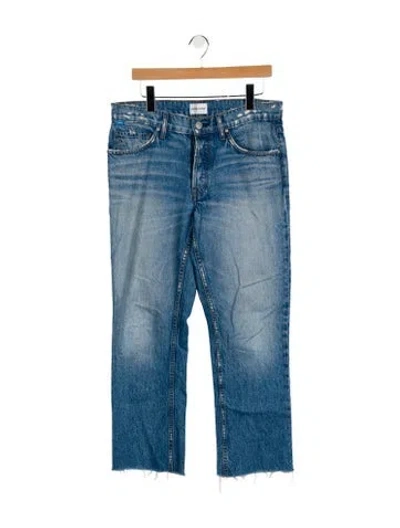 Pre-owned Cotton Citizen Straight-leg Jeans In Blue