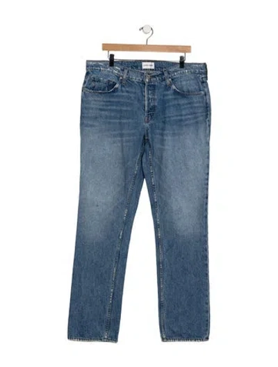 Pre-owned Cotton Citizen Straight-leg Jeans In Blue
