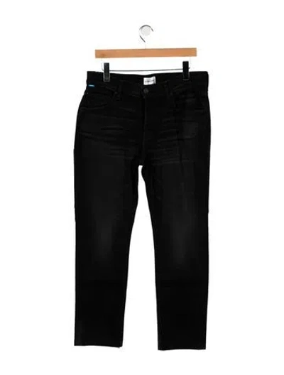 Pre-owned Cotton Citizen Straight-leg Jeans W/ Tags In Black