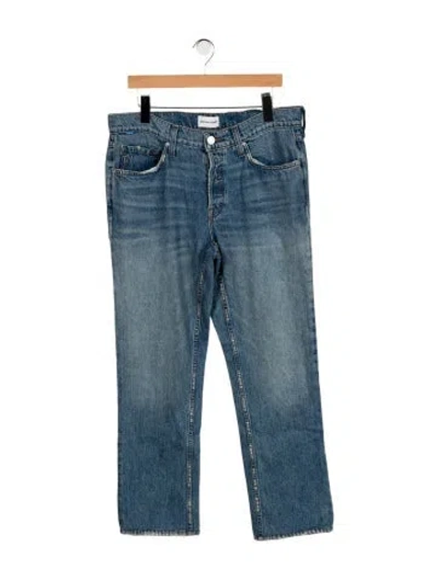Pre-owned Cotton Citizen Straight-leg Jeans W/ Tags In Blue