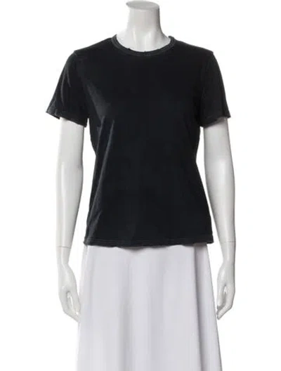 Pre-owned Cotton Citizen Supima Cotton Crew Neck T-shirt In Blue