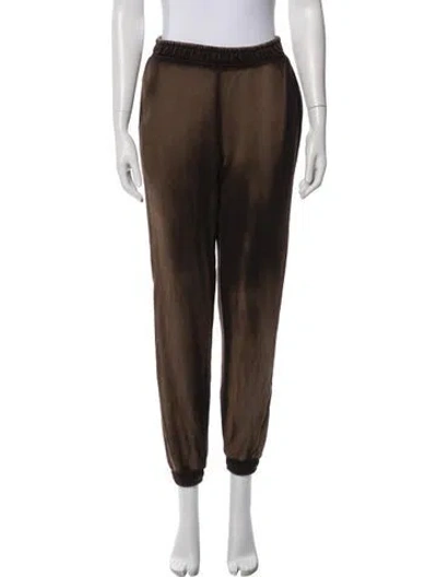 Pre-owned Cotton Citizen Sweatpants In Brown
