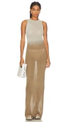 Cotton Citizen The Rio Maxi Dress In Taupe