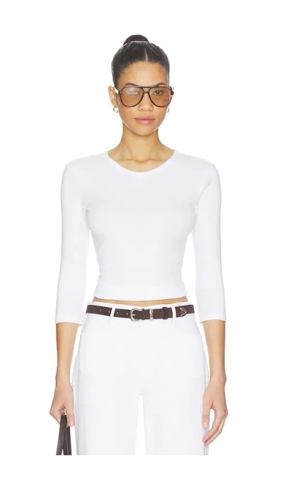 Cotton Citizen The Seoul V-neck Shirt In White