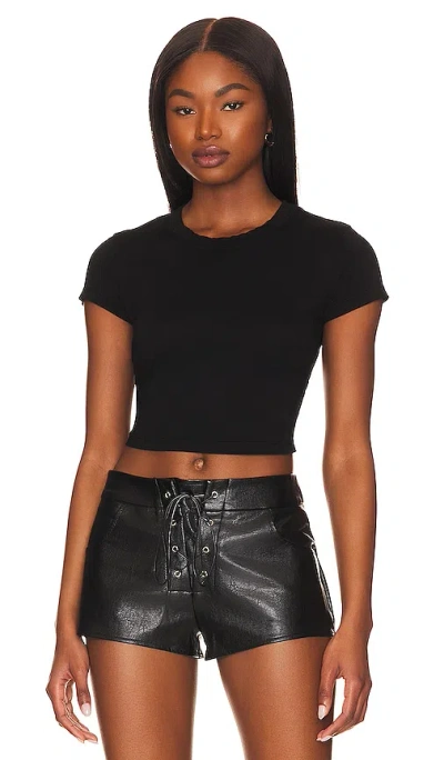 Cotton Citizen The Standard Baby Tee In Jet Black