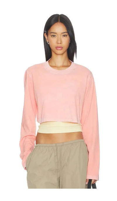 Cotton Citizen The Tokyo Crop Shirt In Pink