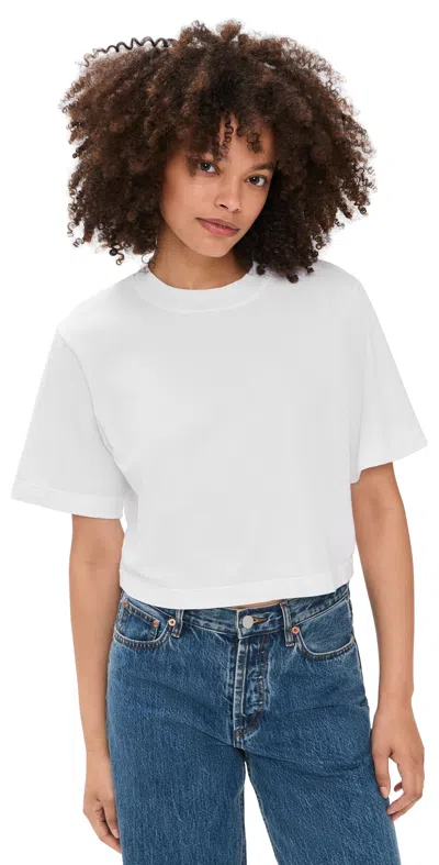Cotton Citizen The Tokyo Crop Tee In White