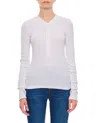 Cotton Citizen Verona Henley T-shirt In White