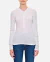Cotton Citizen Verona Henley T-shirt In White