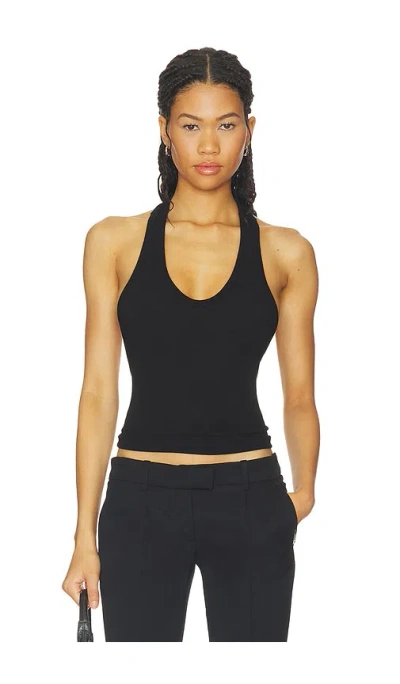 Cotton Citizen The Verona Slim Racerback Tank In Black