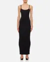 Cotton Citizen The Verona Spaghetti Maxi Dress In Black
