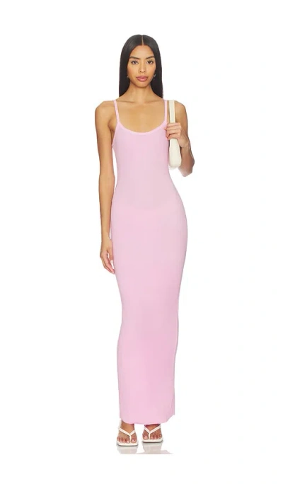 Cotton Citizen The Verona Spaghetti Maxi Dress In Pink