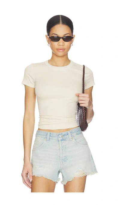 Cotton Citizen The Verona Tee In Neutral