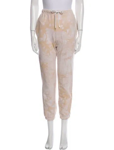 Pre-owned Cotton Citizen Tie-dye Print Sweatpants In Neutral