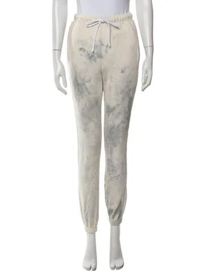 Pre-owned Cotton Citizen Tie-dye Print Sweatpants In Neutrals