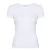Cotton Citizen Distressed Crewneck Tee In White