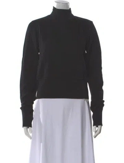 Pre-owned Cotton Citizen Turtleneck Long Sleeve Sweatshirt In Gray