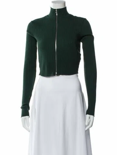 Pre-owned Cotton Citizen Turtleneck Sweater In Green