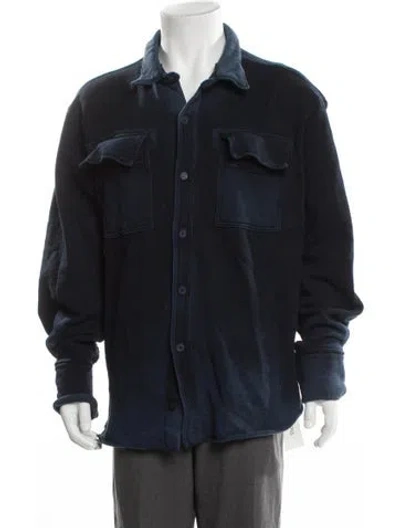 Pre-owned Cotton Citizen Utility Jacket In Blue