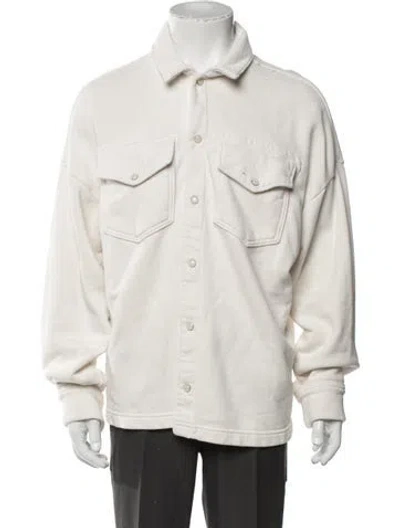 Pre-owned Cotton Citizen Utility Jacket In Neutral