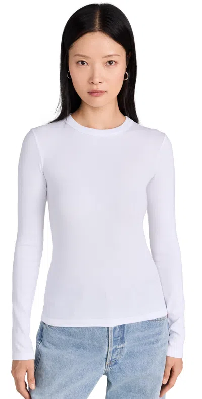 COTTON CITIZEN VERONA CREW SHIRT WHITE