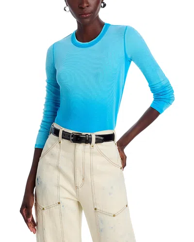 Cotton Citizen Verona Crewneck Tee In Lapis Cast