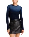 Cotton Citizen Verona Crewneck Tee In Navy Cast