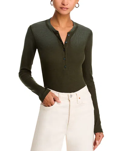 Cotton Citizen Verona Henley Top In Alpine Cast