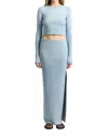 Cotton Citizen Verona Maxi Skirt In Crystalline Cast