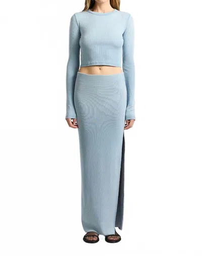 Cotton Citizen Verona Maxi Skirt In Crystalline Cast