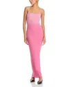 Cotton Citizen The Verona Spaghetti Maxi Dress In Azalea Cast