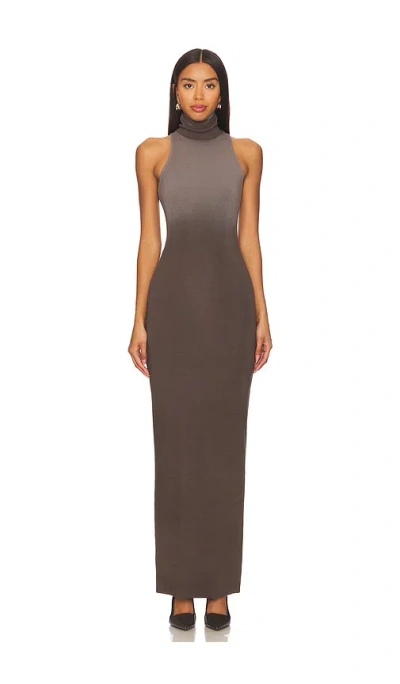 Cotton Citizen Verona Sleeveless Maxi Dress In Stone Cast