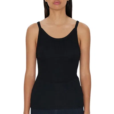 Cotton Citizen Verona Rib-knit Tank In Black