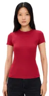 Cotton Citizen Verona Tee Crimson In Crimson
