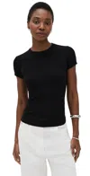 Cotton Citizen Verona Tee Jet Black In Jet Black