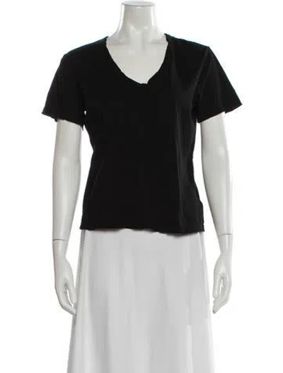 Pre-owned Cotton Citizen V-neck Short Sleeve T-shirt In White