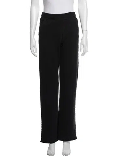 Pre-owned Cotton Citizen Wide Leg Pants In Black