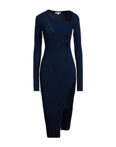 Cotton Citizen Woman Midi Dress Blue Size M Cotton, Elastane