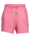 Cotton Citizen Woman Shorts & Bermuda Shorts Pink Size L Cotton In Pink