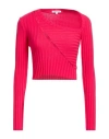 Cotton Citizen Woman Sweater Fuchsia Size S Cotton, Elastane In Red