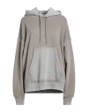 Cotton Citizen Woman Sweatshirt Grey Size L Cotton In Gray