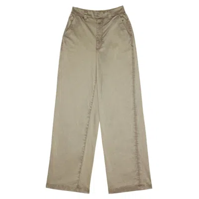 Cotton Citizen Women's London Relaxed Pant In Chai Cast In Gray