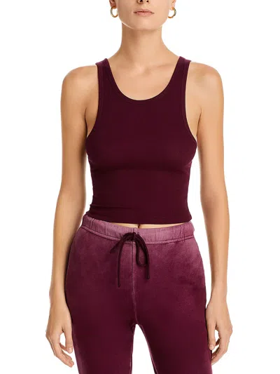 COTTON CITIZEN WOMENS CROPPED COTTON BLEND TANK TOP