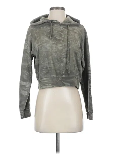 Pre-owned Cotton Citizen Zip Up Hoodie In Gray