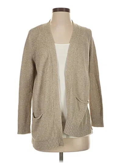 Pre-owned Cotton Emporium Cardigan Sweater In Brown