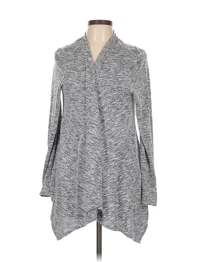 Pre-owned Cotton Emporium Cardigan Sweater In Gray