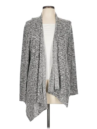Pre-owned Cotton Emporium Cardigan Sweater In Gray