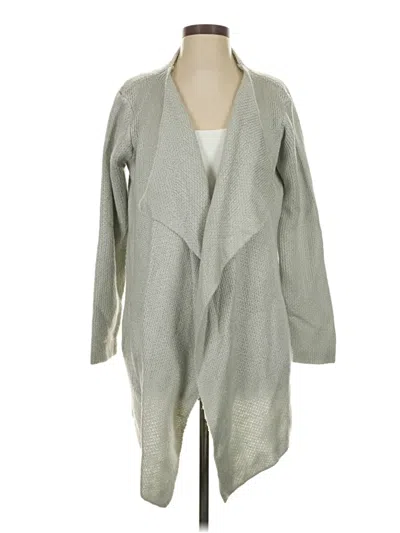 Pre-owned Cotton Emporium Cardigan Sweater In Gray