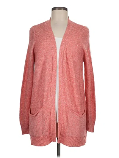 Cotton Emporium Cardigan Sweater In Red